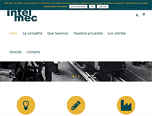 Tablet Screenshot of intelmec.com